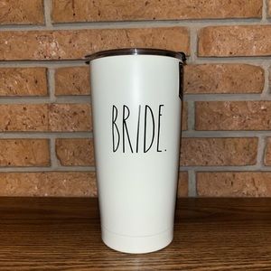 NWT Rae Dunn BRIDE Metal Travel Cup